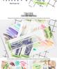 Beibiao 8-Piece Nylon Brush Set for Watercolor, Gouache, Acrylic, and Oil Painting