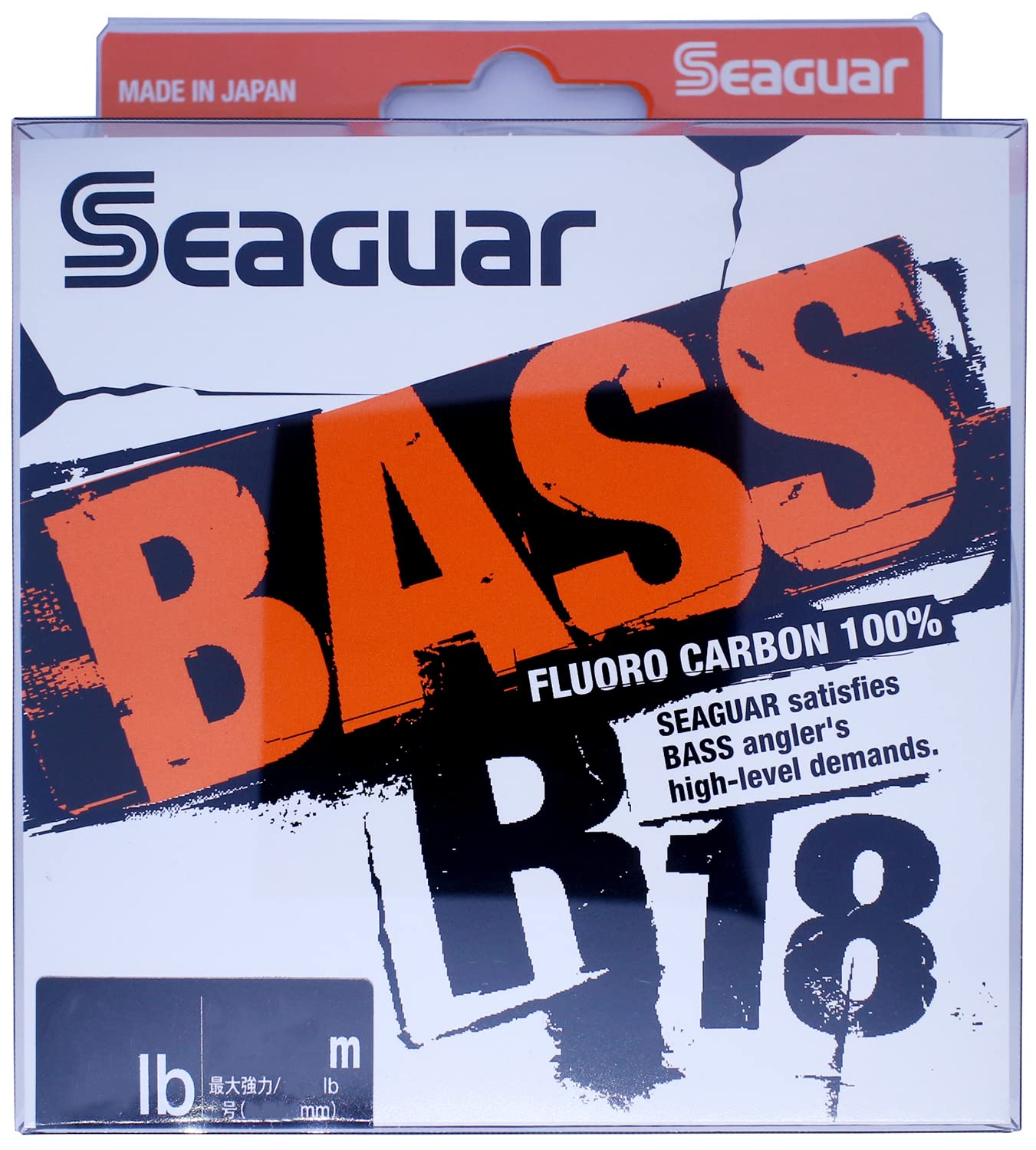 Seaguar R18 Bass Fishing 6lb Line, 240m,