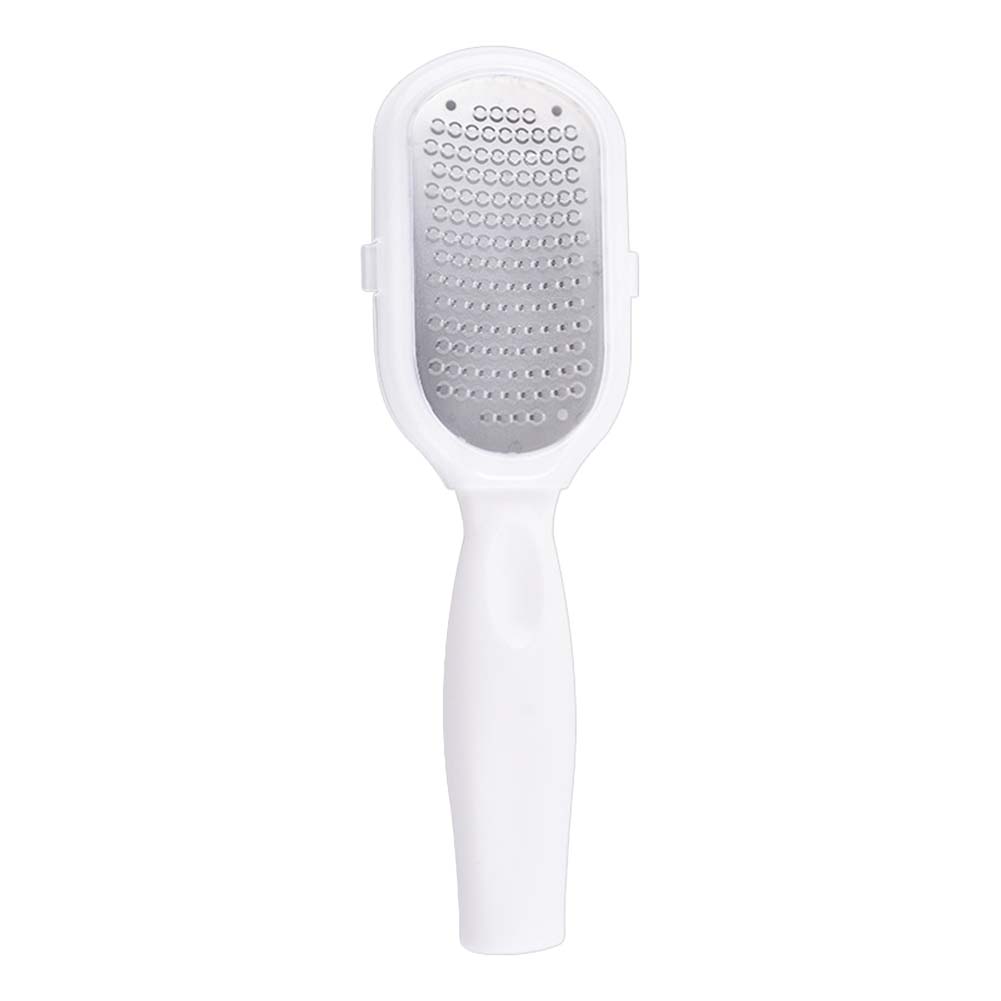 Pedicure Foot File Callus Remover Stainless Steel Foot Scraper Portable Rasp Colossal Foot Grater Scrubber Pro for Wet/Dry Feet