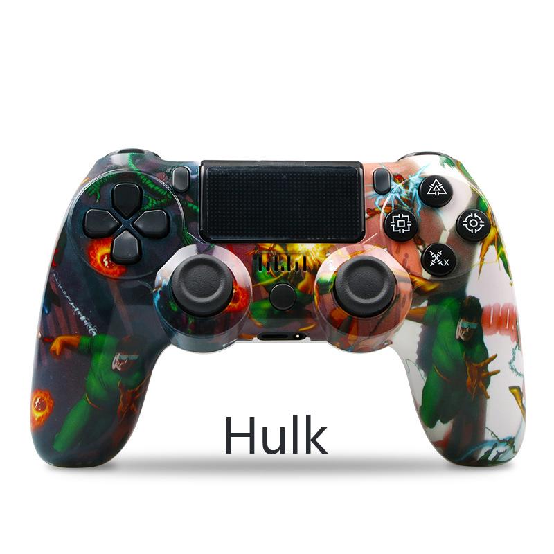 VAORLO For PS4 Wireless Controller Ps4 Controler Gamepad Controller With Dual Vibration and Trigger Buttons with 3.5mm Jack