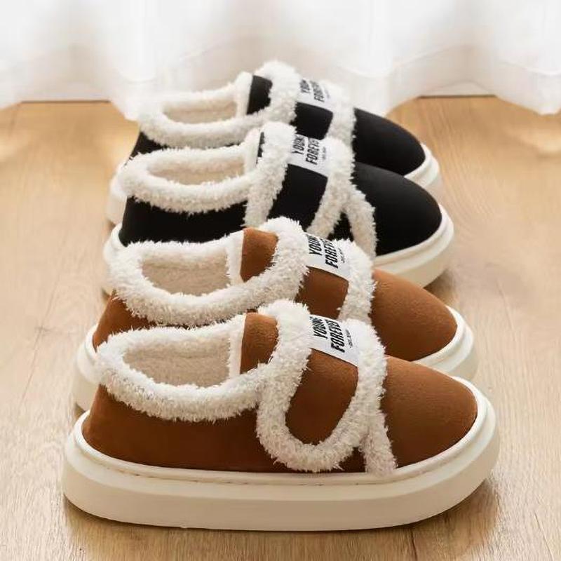 Women's Warm Shoes Thick Comfortable Winter Shoes Women Loop Snow Boots