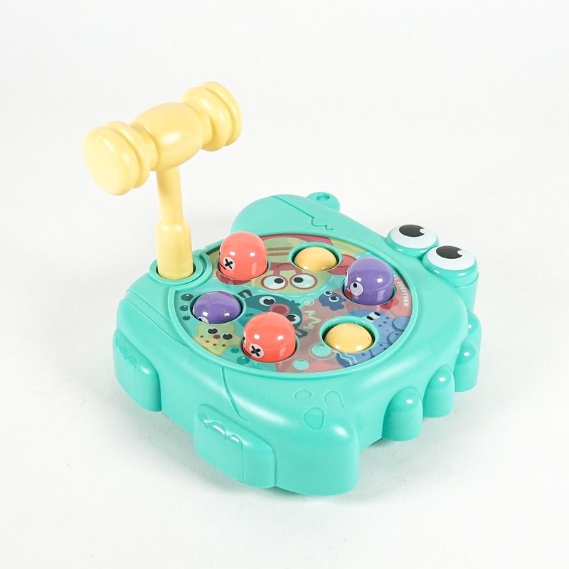 

Mole Whack A Game Machine Abs Early Education Puzzle Toy Kids Gift Green Red зелёный