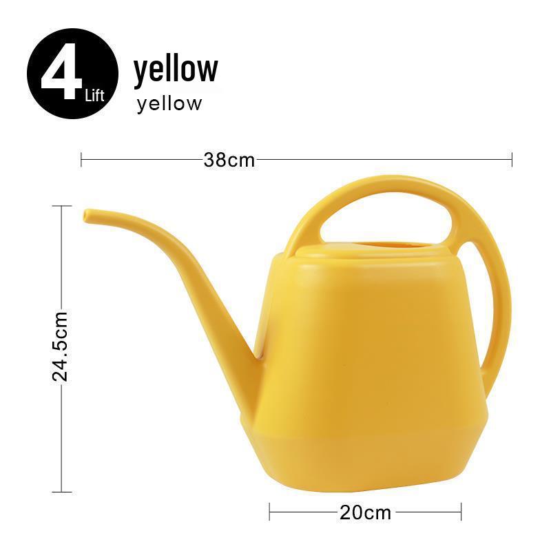 Durable Green Watering Can for Indoor/Outdoor Plants and Vegetables