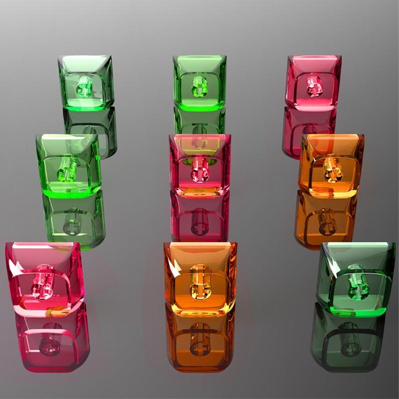 XDA Keycaps Mechanical Keyboards 1U Keycaps Blank Customized Gamer Transparents Crystal Keycaps Mx Switches XDA Height