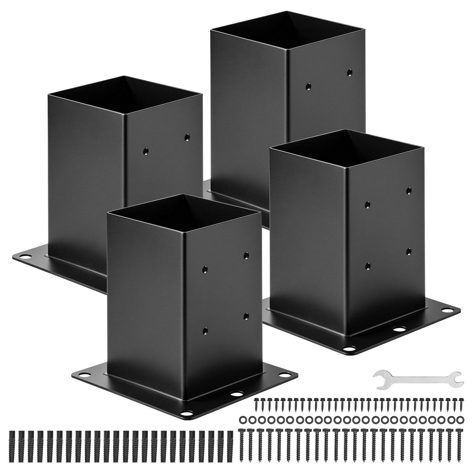 VEVOR 6x6 Post Base 4 Pcs