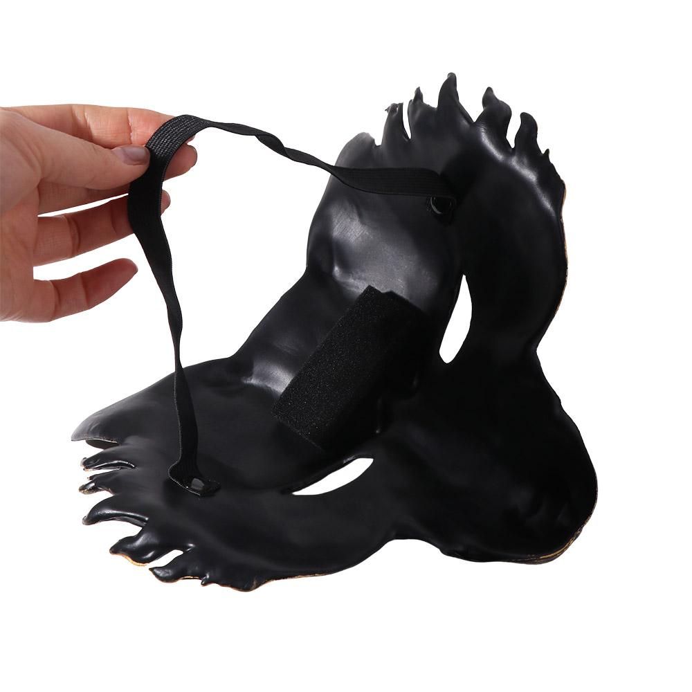 Wolf Halloween Mask Half Face Cosplay Mask Retro Masquerade Mask  Makeup