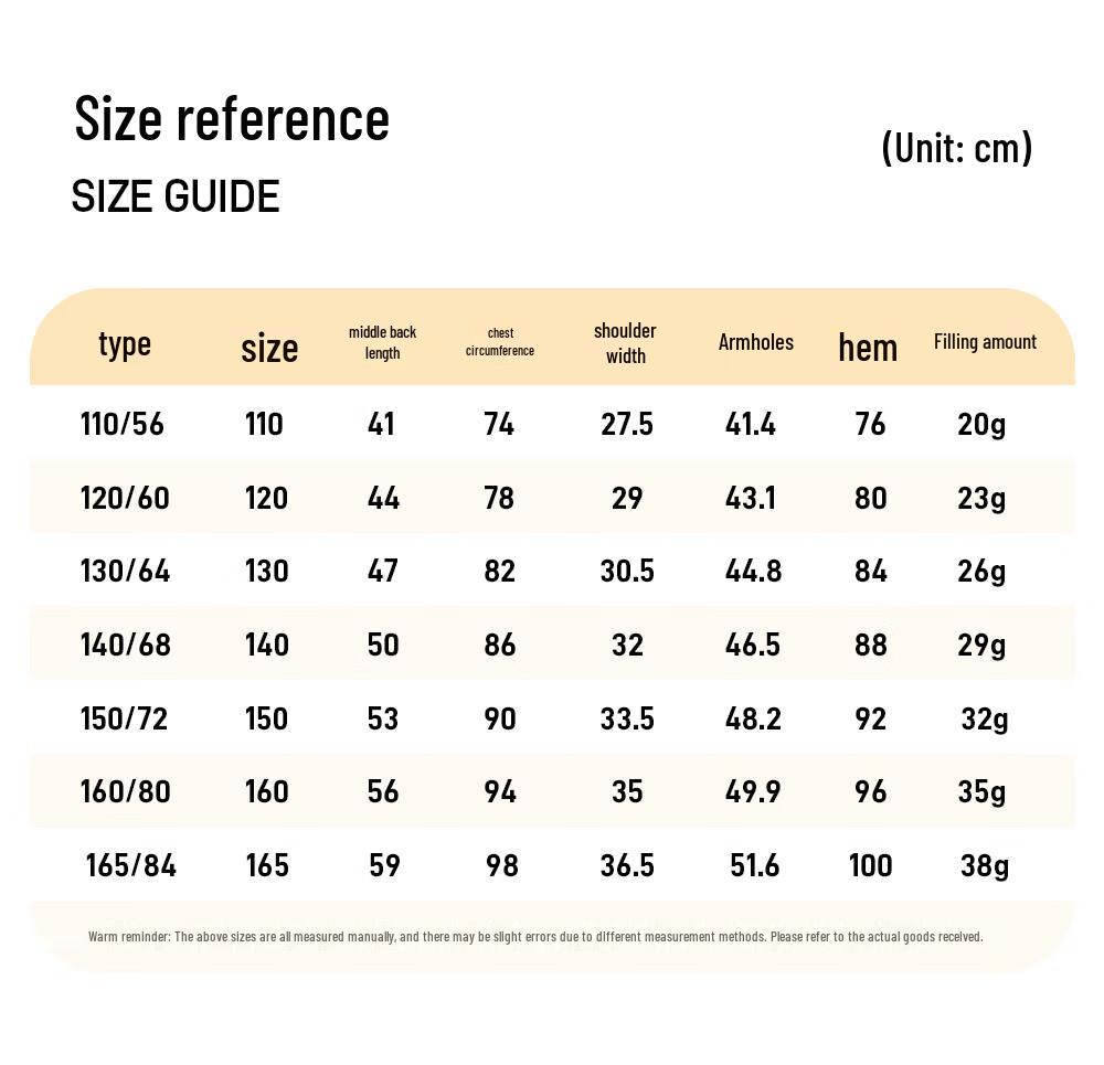 Tanbor Kids Lightweight Collarless Down Vest TC5330121A