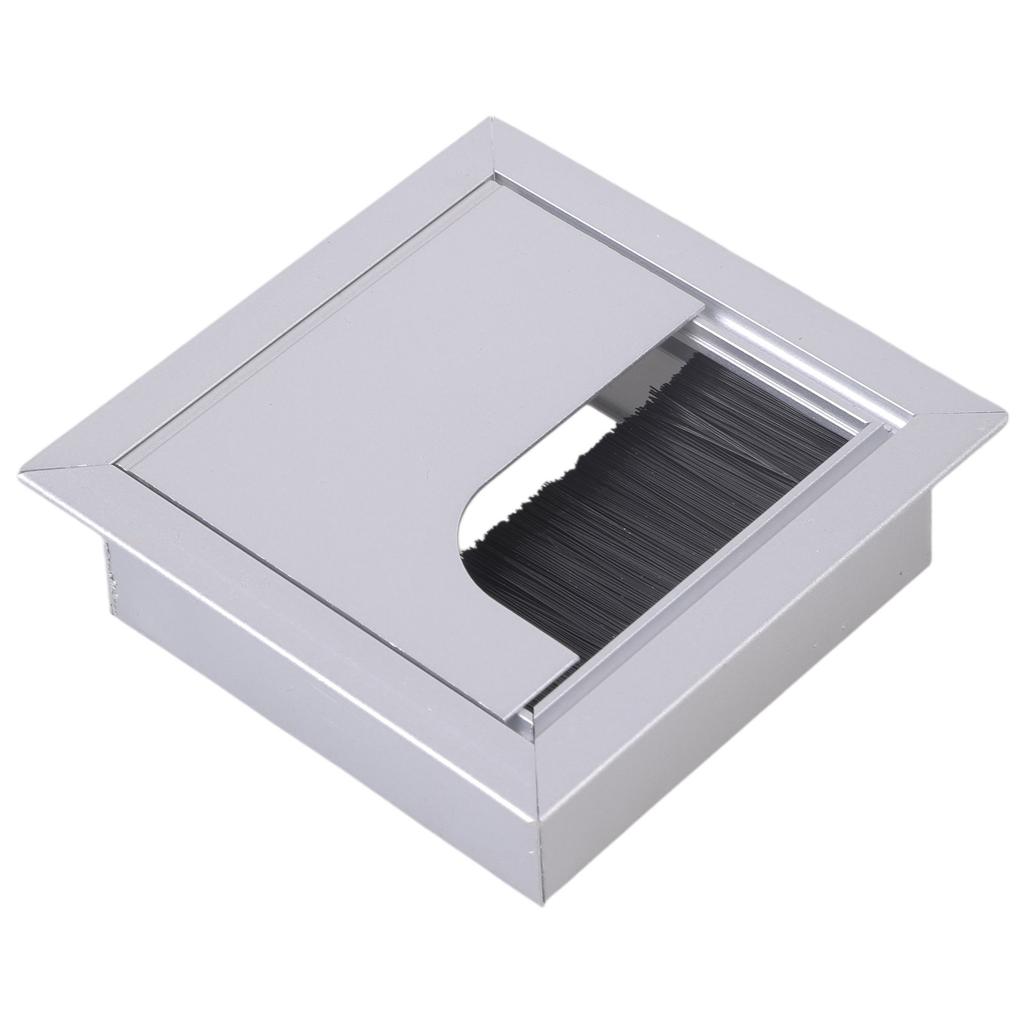 Sturdy Aluminum Alloy Materials Cable Grommets for Neat and Tidying Desk Setups In Any Workspaces Easy Installion