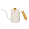 600ml 20oz Pour Over Coffee Kettle Pour Over Kettle Gooseneck Spout Coffee Tea Pot with Wood Handle