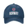 Unisex Women Norwegian Flag Norway Caps Merch Baseball Cap Retro  Trucker Hats Adjustable