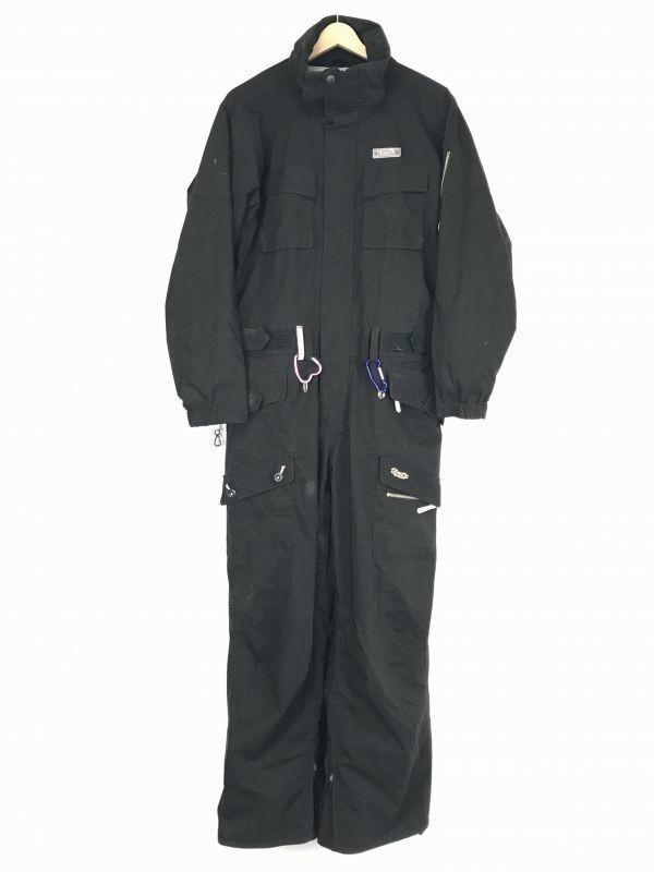 X-NIX Snowboardanzug Einteiler Damen S Schwarz mit abnehmbarer Kapuze(GEBRAUCHT)