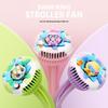 Wind-Powered Octopus Baby Stroller Fan: Cute, Bladeless, Electric for Kids