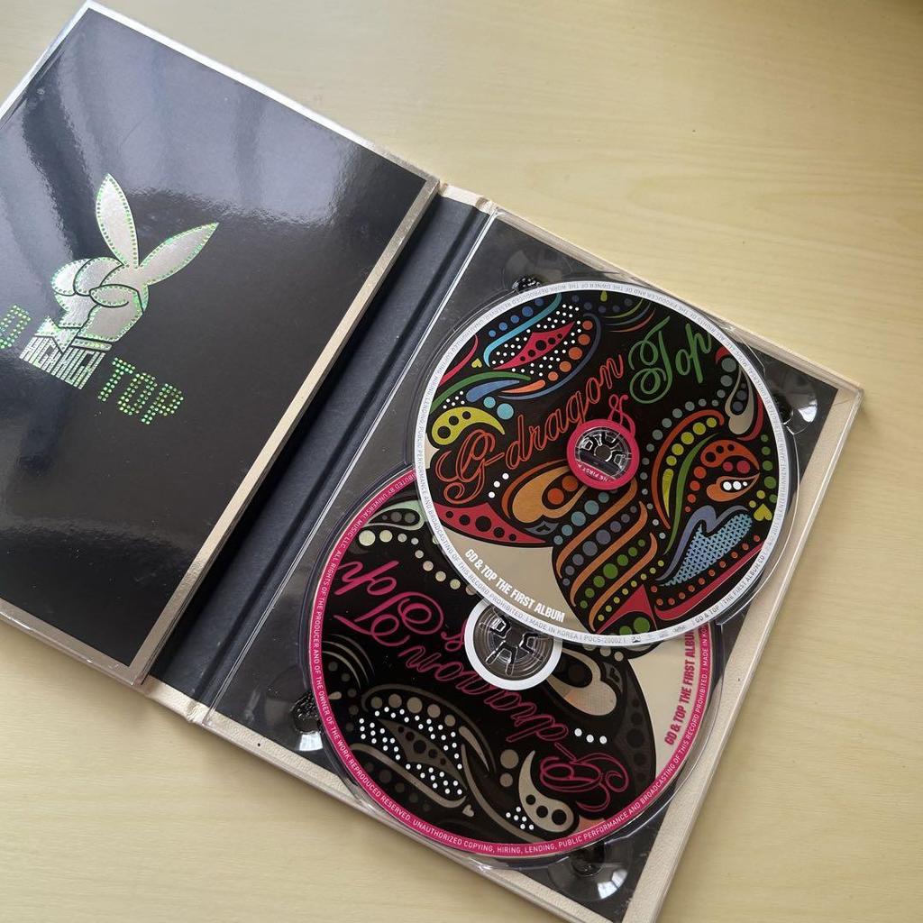 [USED] Price Reduced BIGBANG GD&TOP 1st ALBUM CD+DVD