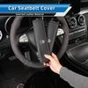 Car Seat Shoulder Pad Leather Safety Belt Protector Cover Accessories For Citroen C4 C3 C5 C1 C2 VTS Berlingo Celysee Xsara