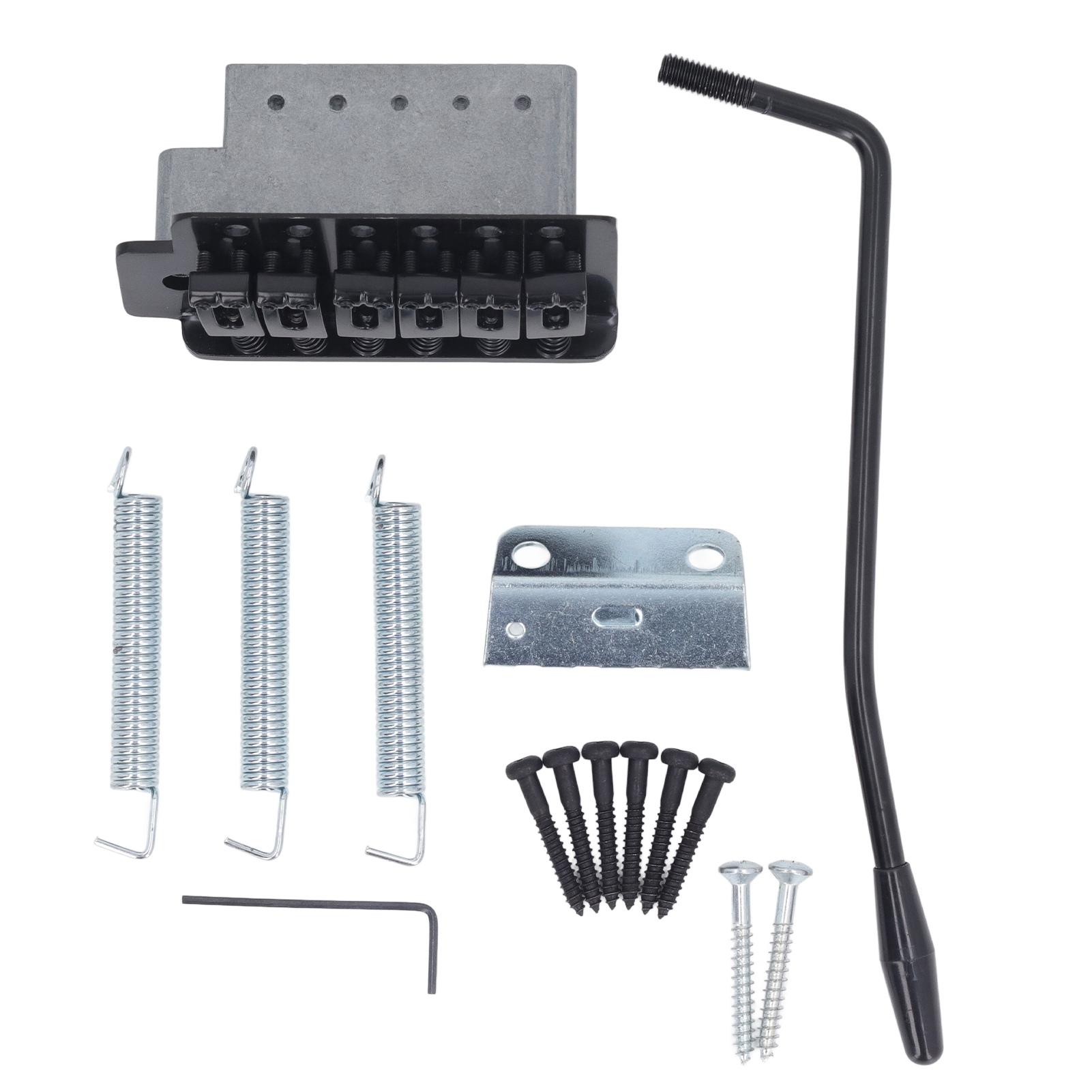 

6 String Guitar Bridge with Mounting Tools Left Handed Vintage Tremolo Bridge Replacement Electric