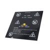 3D Printer Heated Bed Kit 24V 280W 2 Ohm  Aluminum Alloy 3D Printer Heat Bed Kit 400x400mm