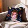 cool D-DavidS B-BowieS   Pillow Case Pattern Printed Pillowcase For Living Room Sofa Cushion Cover