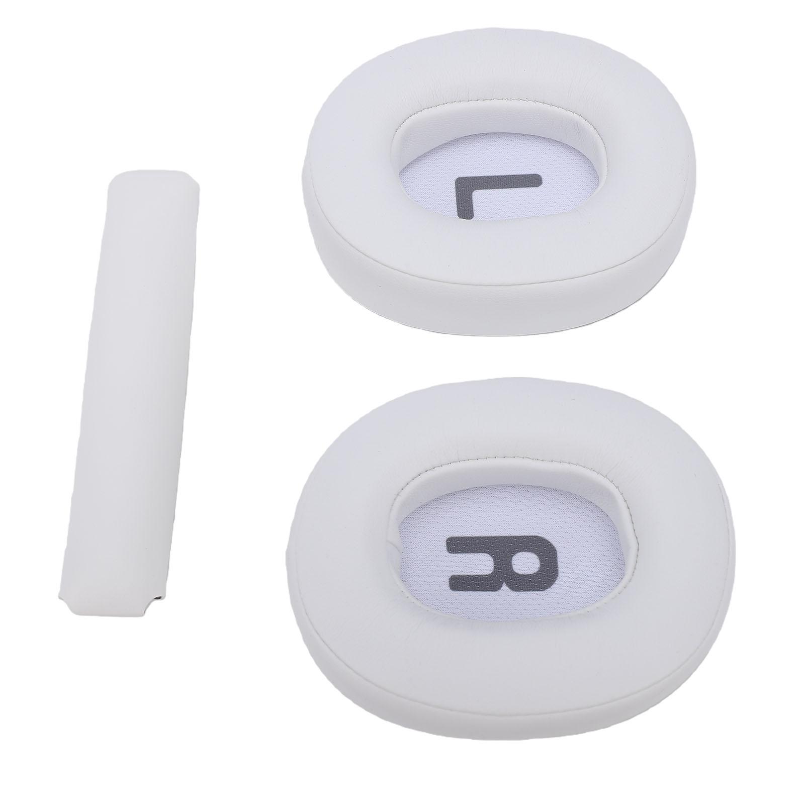 

Ear Pads Replacement for Tune T700BT 710BT 720BT 770NC Headphone Protein Leather Sponge Headset Earpads Cushions with белый