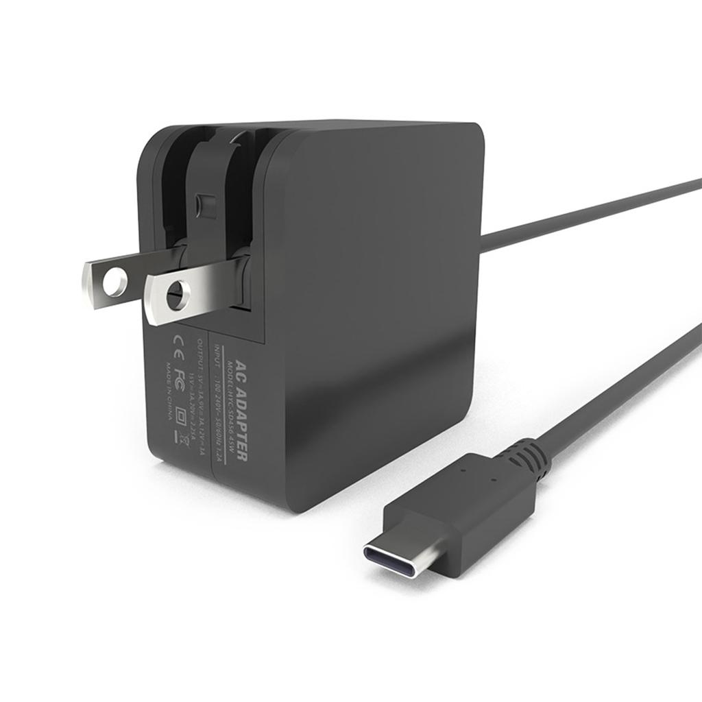 Ladeadapter, 45-W-Netzteil, Ladegerät für Steam Deck, 100-240-V-Spielkonsole, Netzteil, unterstützt Bildschirmprojektion