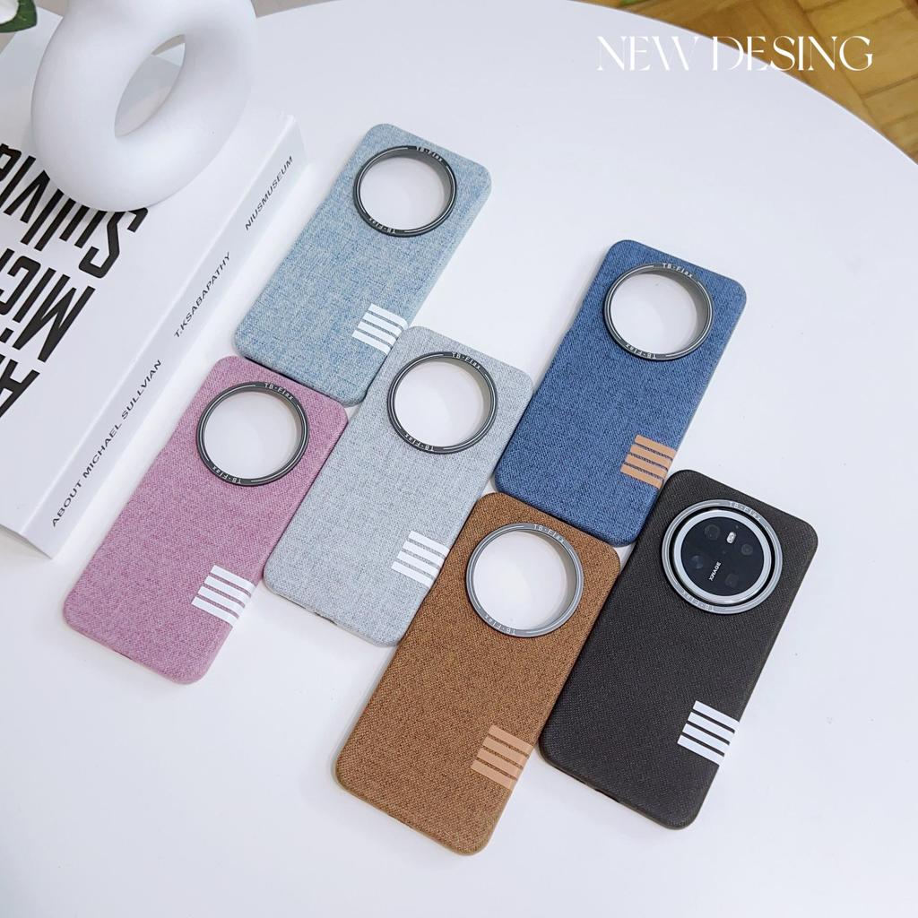 Compatible with Mate70 Pro/Mate60 Light Luxury Linen P70 Ultra Magnetic Adsorption Protective Case