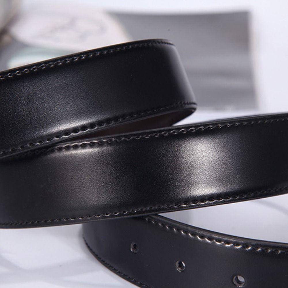 Double Sided Pin Buckle Belt Retro Designer Belt Men Leather Belt  Mens Accessories