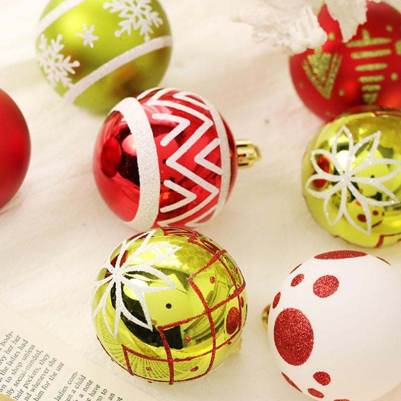 Shatterproof Christmas Bauble,Balls Ornaments Collection In White, and Gold Perfect for Tree Decoration Beautiful