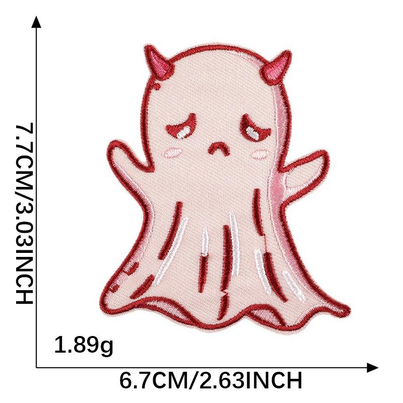 

Нашивка с вышитым лейблом «Английский череп» серии Pink - Аксессуар для одежды