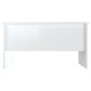 Vidaxl Coffee Table, High Gloss White, 80X50X42.5 Cm