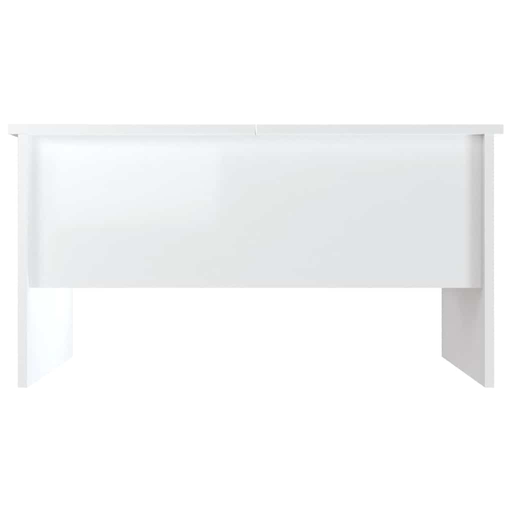 Vidaxl Coffee Table, High Gloss White, 80X50X42.5 Cm
