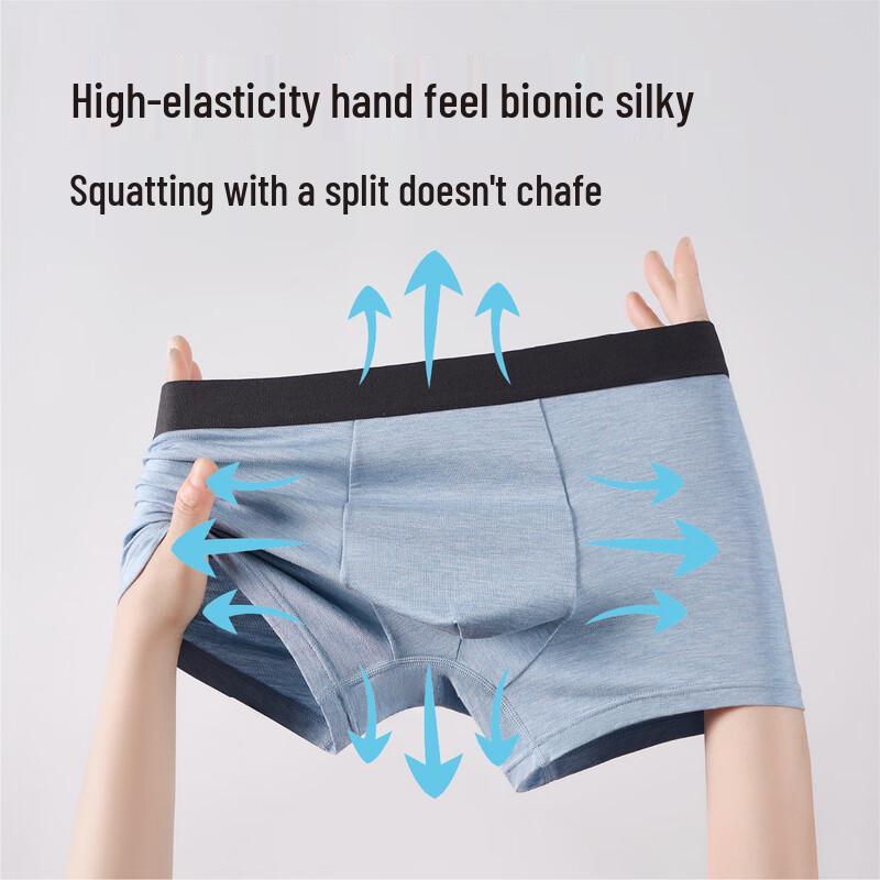 Męskie bokserki modalne 7A antybakteryjne