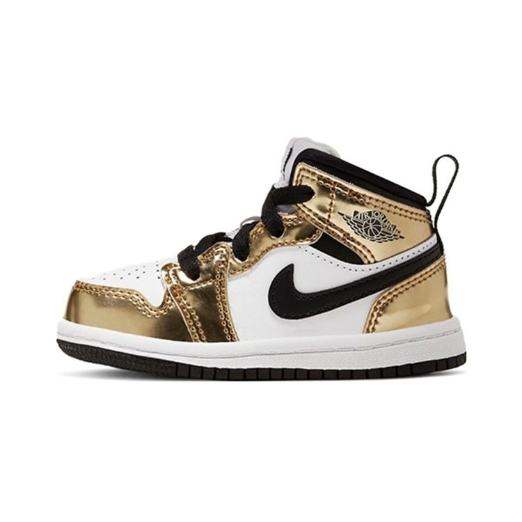 New Jordan 1 Mid SE PS Metallic Gold DC1422-700
