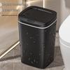 2026 Stylish Induction Trash Can: 16L Large Smart Bin with Odor-Sealed Lock for Home Use