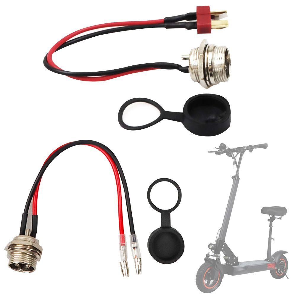 

New For KUGOO M4 Charging Port Charging Interface Power Cable Charging Socket Port Plug