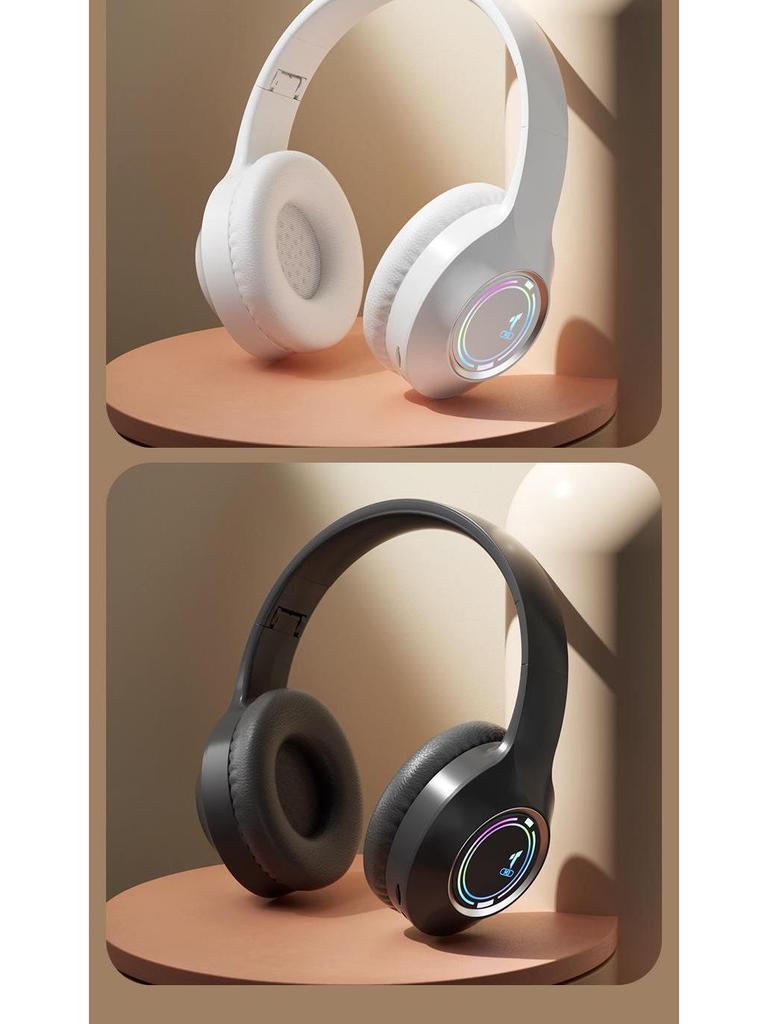 Wireless Over-Ear Extra Bass Bluetooth Gaming Headset M3 with Glowing Features