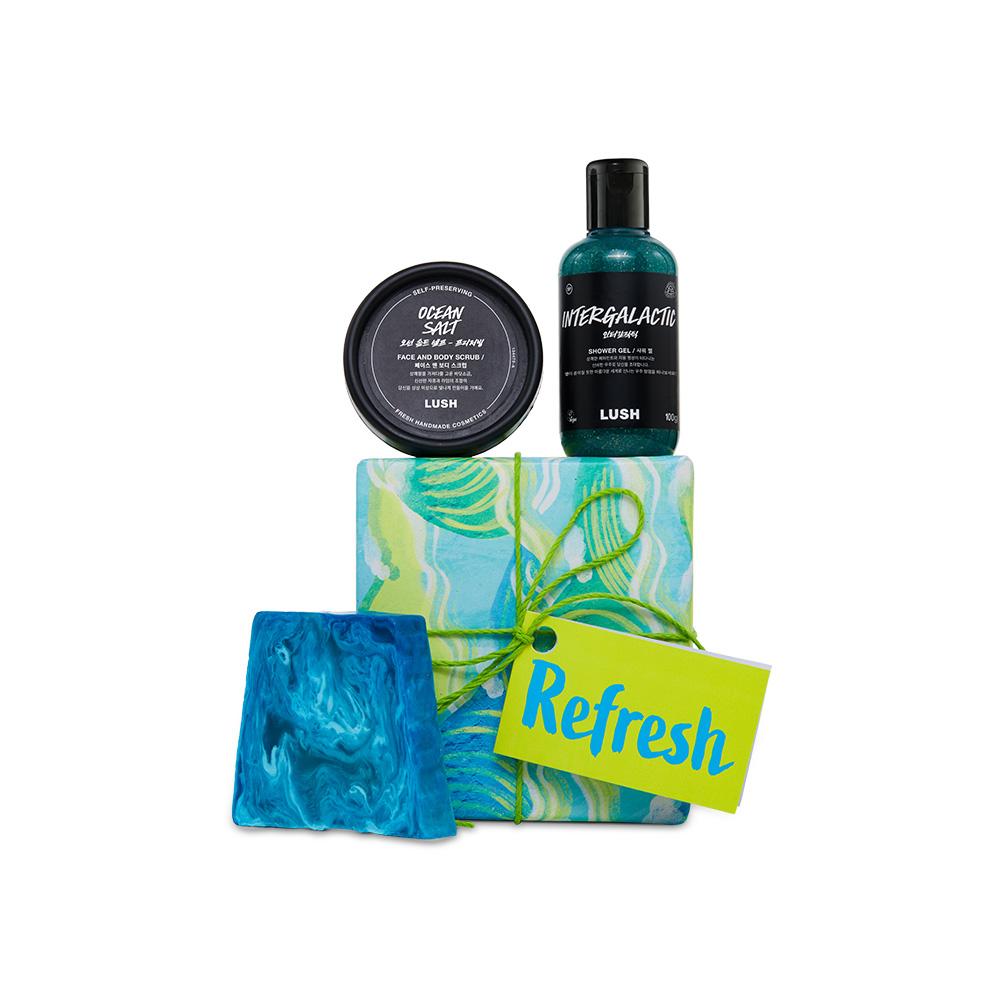 [Lush] Освежающий подарочный набор - Коллекция из 3 предметов