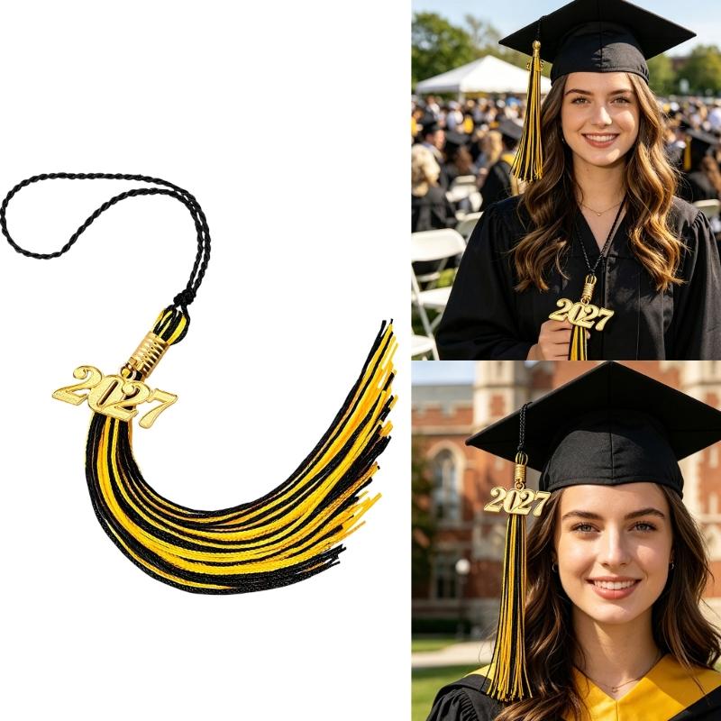2027 Graduation Year Tassels With Polyester Strand For Ceremonies And Designs