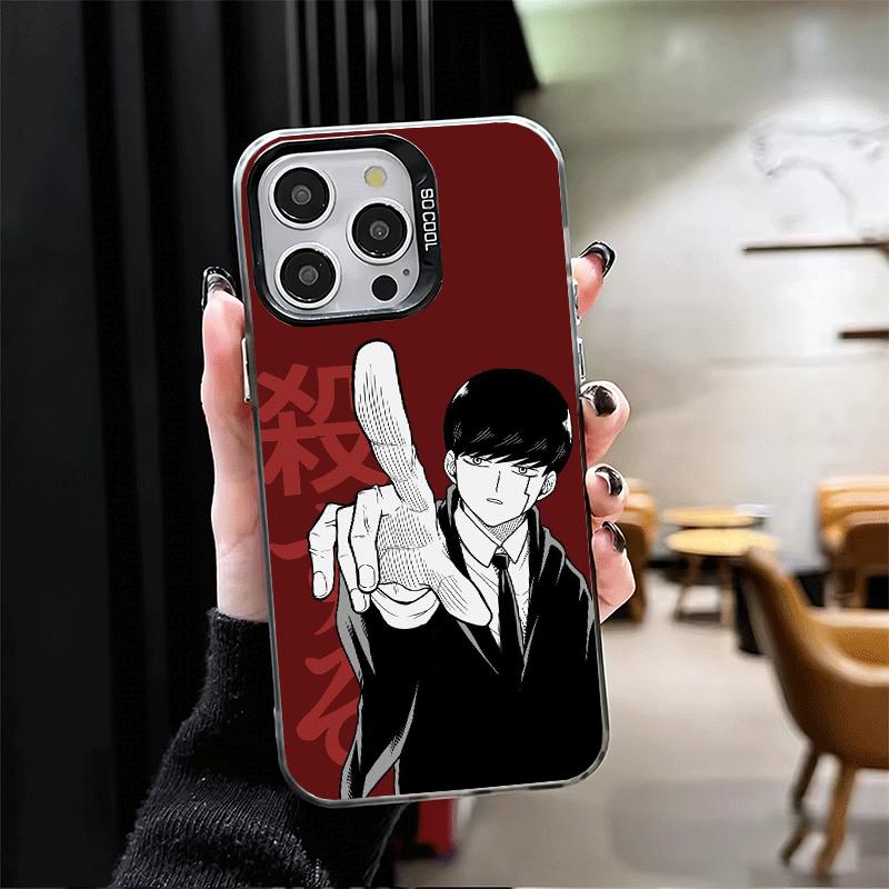 Mashle Magic And Muscles Anime Soft Phone Case for iPhone 15 16 17 Pro Max 17Air 16E 14 Plus 13 12 Mini Shockproof Cover Back Sh