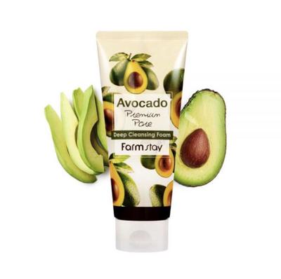 Espuma de Limpeza Profunda Avocado Premium Pore 180ml (3 Opções)