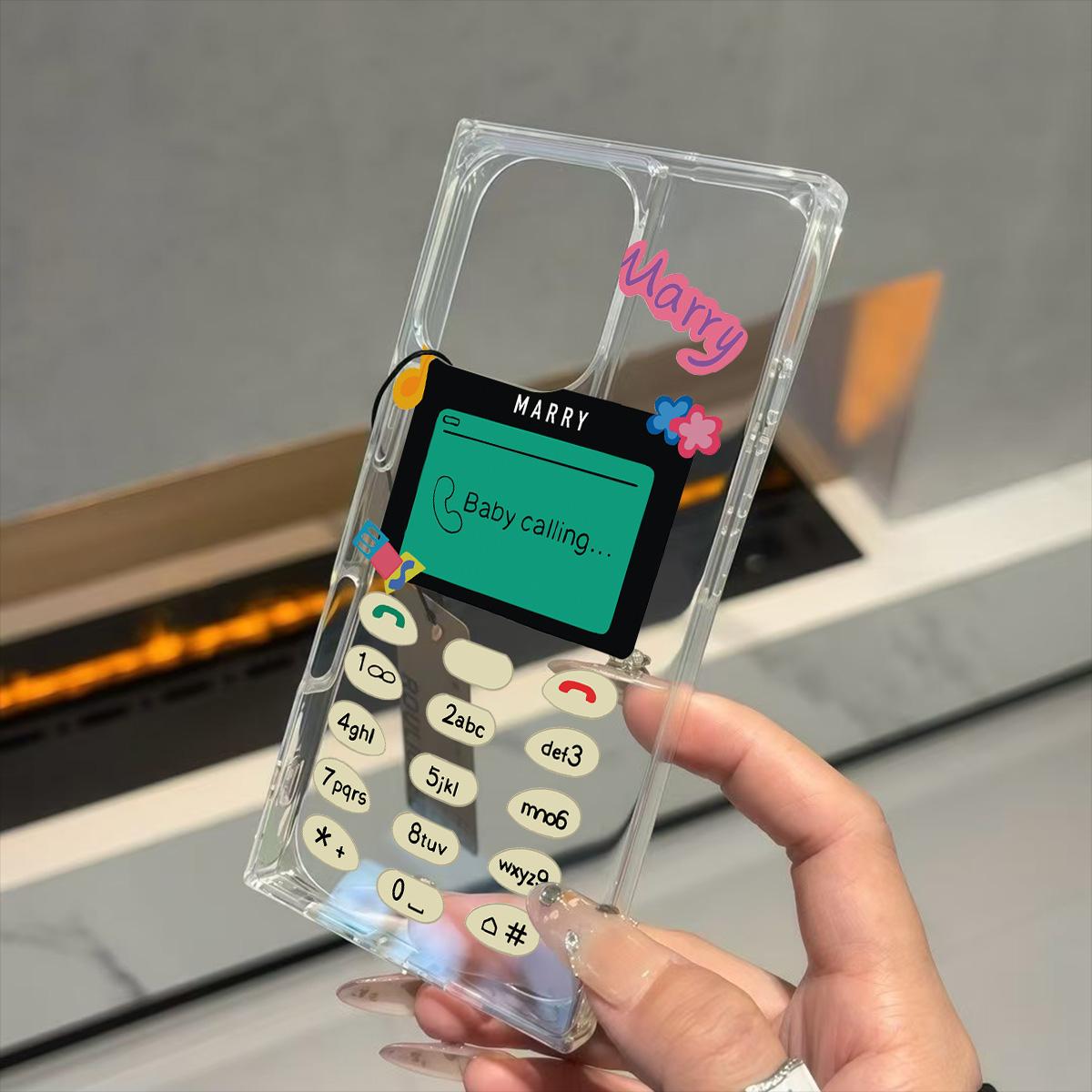 

Прозрачный квадратный чехол-накладка для iPhone 13 16 ProMax 15 Plus 12 11 14 Pro Max, защита от окисления, английский узор для телефона iphone 11 ProMax