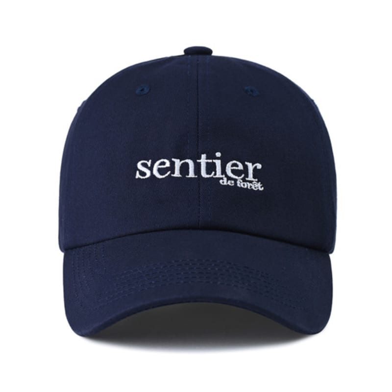 SENTIER Signature Lettering Ball Cap (NAVY)