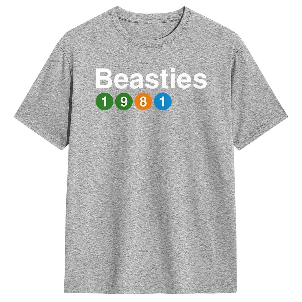 Funny Hip Hop Beastie Boys Tshirt For Unisex Crew Neck Pure Cotton T Shirts Short Sleeve Tees Gift Clothes