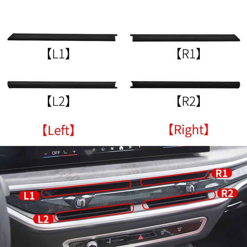 För BMW G05 G06 G07 LCI Bil Främre Luftutblås Gitter Klämma Dekorationsdelar AC-Utlopp Reparationskit För BMW X5 X6 X7 -2025 64225A23596
