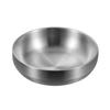 Heat Insulated Mixing Bowl Stainless Steel Double Layer Rice Metal Ice Cream Soup for Kitchen Flatware