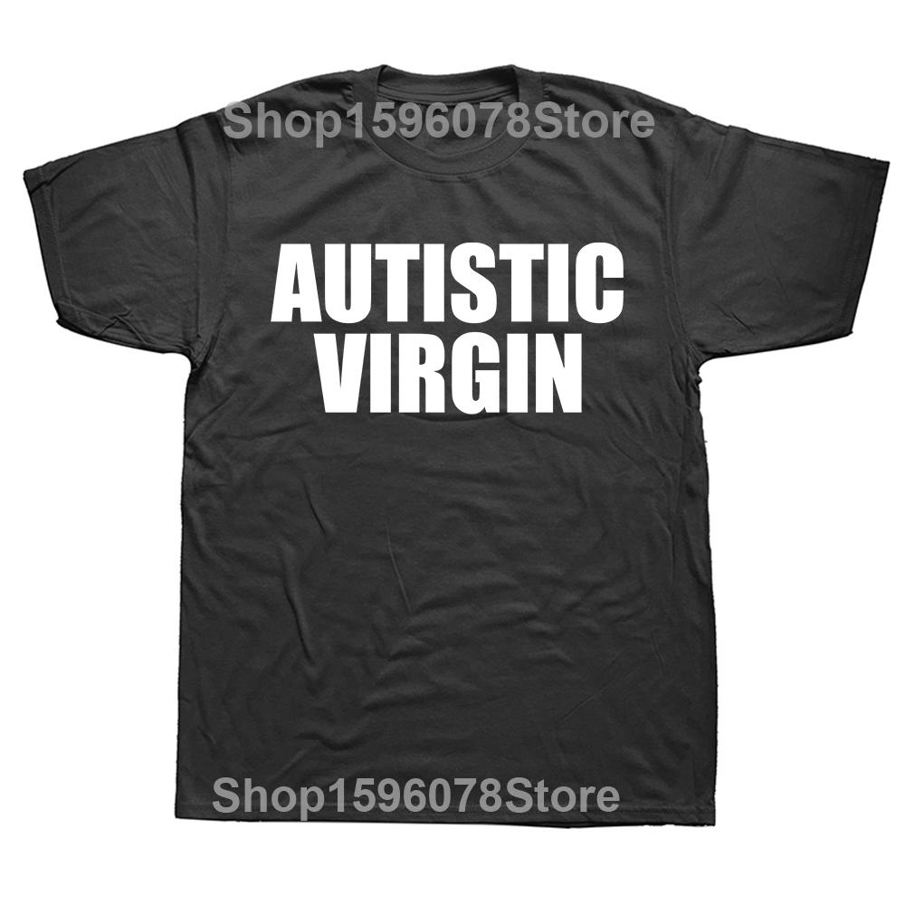 I Love My Autistic Brother I Heart My Sister T Shirt Humor Autism Gift T-shirts For Men Women 100% Cotton Soft  Tee Tops