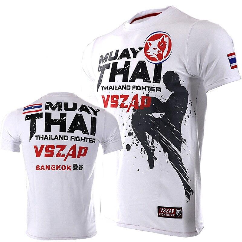 Haijian02 Muay Thai T-shirt Hardlopen Fitness Sport T-shirt Voor Mannen Outdoor Boksen Worstelen Trainingspakken Zomer Dameskleding Sweatshirt M