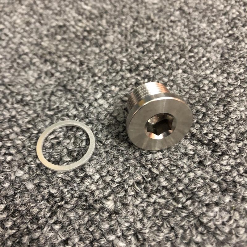 Stainless Steel Magnetic Drain Plug For BMW K1200R K1300R K1200S K1300R K1200GT K1300GT