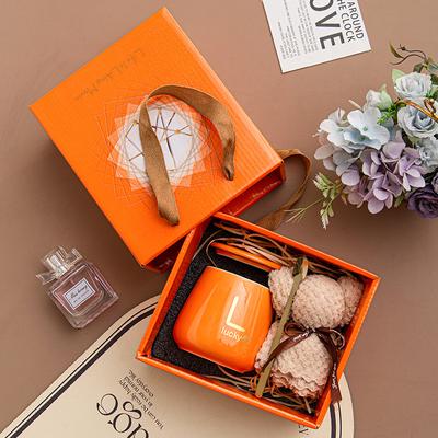Creative Ceramic Cup Gift Box Business Gift Cup Opening Event Birthday Gift Souvenir Water Cup Set