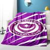 Ports-mouth Fc Anniversary Printed Throws Blanket Soft Flannel Blankets for Couch Bed Gifts for Men Women Picnic blanket Christmas gifts