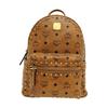 [Pre-Owned] Stark Visetos Studded Decor Faux Leather Backpack Small - Very Good #J0XDP6