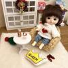 1:12 Dollhouse Miniature Sofa Chair Soft Single Sofa Double Sofa With Pillow Trendy Toys Doll Home Furniture Decor Toy